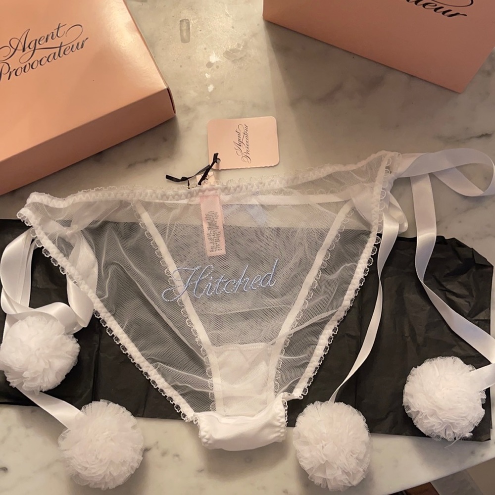 NWT Agent Provocateur Newlywed Panties
